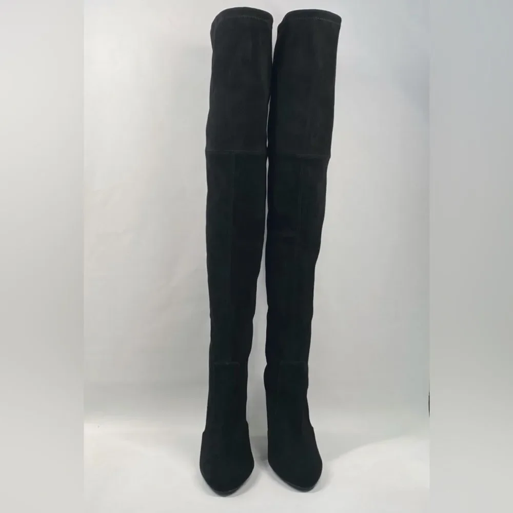 Stuart Weitzman Vidaland Suede Over The Knee Boots size 6.5